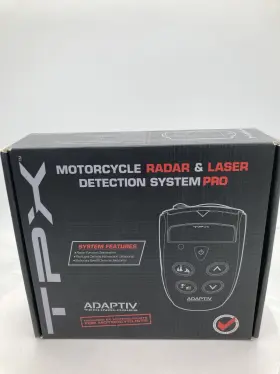 P-01-01ad-1182 Adaptiv Technologies Tpx Pro Motorcycle Radar/laser Detector