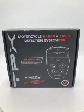 P-01-01ad-1202 Adaptiv Technologies Tpx Pro Motorcycle Radar/laser Detector