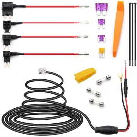 Q-014 Aienxn Radar Detector Hardwire Kit Direct Wire Wiring Quick Connecti