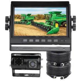 Mc702651ahd Atptk Ahd 1080p 7 Inch Reverse Rear View Backup Dual Twin Lens Camera System Point Eac