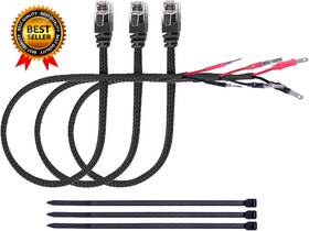 Auto Parts 445021166138 16.5 Inch Radar Detector Hardwire Power Cord Mirror Wire Plug Tap Compatible
