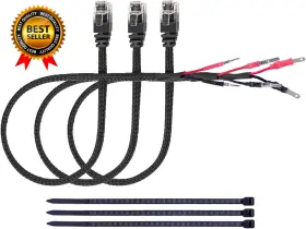 Auto Parts 445021166138 16.5 Inch Radar Detector Hardwire Power Cord Mirror Wire Plug Tap Compatible
