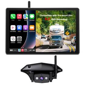 Auto-vox 850082287260 Auto-vox 8.2ftft Rv Backup Camera Wireless Compatible With Pre-wired 1080p
