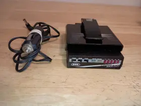 Hkr700 Bel Vintage Radar Detector Micro Eye With Car Power Adapter Tested
