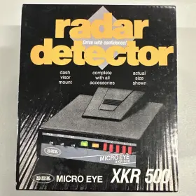 Xkr-500 Bel Micro Eye Xkr 500 Radar Detector Tested Works Vintage