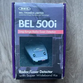 500i Beltronics 065789225006 Bel-tronics Bel Long Range Radar Laser Detection - Nos Factory Sealed