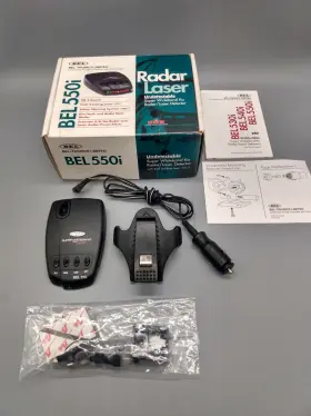 271003-16 Beltronics Bel 550i Radar Laser Unresectable Super Wideband Tested