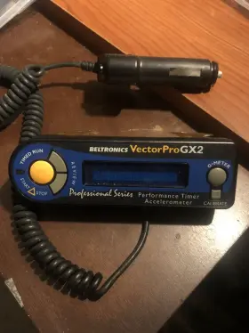 3021350965 Beltronics Rare Vectorpro Gx2 Performance Timer/ Accelerometer