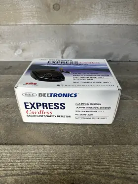 39393 Beltronics Bel Express Cordless Radar Laser Safety Detector X K Wideband Ka