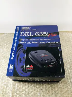 635i Beltronics Bel-tronics Bel Radar Laser Detector Front And Rear Complete Open Box