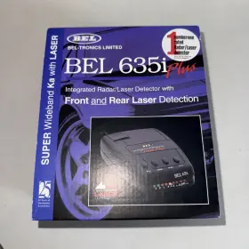 635i-p Beltronics Radar/laser Detector Ka Band Audio/visual Alerts Bel 635i Plus
