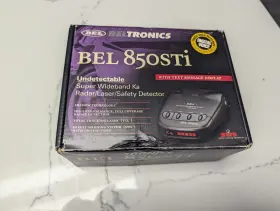 850sti Beltronics Radar Laser Detector - Bel Super Wideband Ka