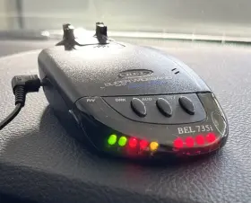 Bel-735i Beltronics Bel-tronics Bel 735i Super Wideband With Laser Plus Radar Detector Works