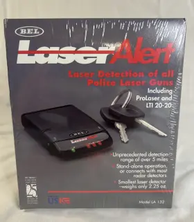 La-132 Beltronics Bel Laser Alert - Detection Of All Police Guns Model La 132 New