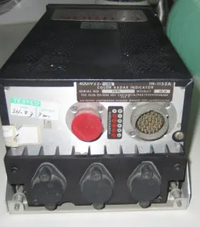 4001922-5201 Bendix 1152a Aircraft Radar Cond Unknown Wth Tray Slight Damag To Front In-1152a