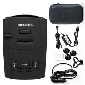 Blsleida 027685060242 Radar Detectors For Cars American Laser X K Ka Bands Vg 2 Protection S360 Wit
