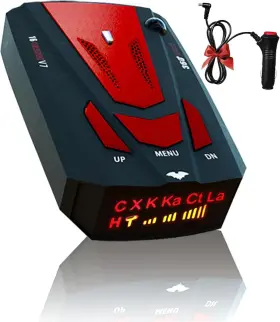 Bokuuoou 445025990951 Newly Laser/radar Detector Driving Aids For Cars With Led Display Long Range De