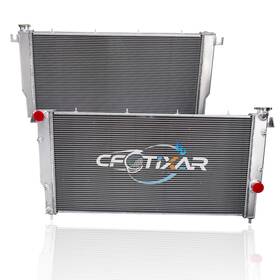 Cfotixar 784853962097 3-row All Aluminum Radiator For 1994-2002 Dodge Ram 2500 3500 5.9l L6 Mt Dies