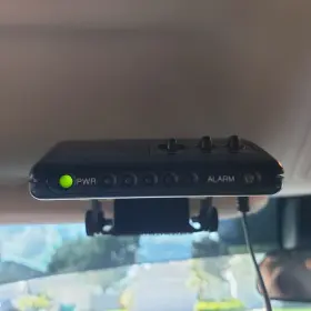 Rd-3120 Cobra 028377101304 Trapshooter Car Radar Detector Model Tested Japan 12v With Cord Mount