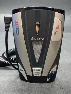 Cobra 028377104626 Xrs 9430 Radar Detector 360 Laser 12 Band Tested Working With Cord