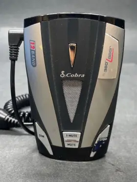 9430 Cobra 028377104626 Xrs Radar Detector 360 Laser 12 Band Tested Working With Cord