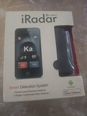 Cobra 028377105968 Iradar Irad200 Radar/laser/camera Detector Black