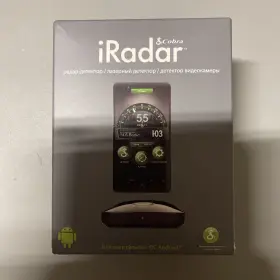 Cobra 028377106088 Iradar Detector Irad 135 Ru With English Quick Start Users Guide #b12