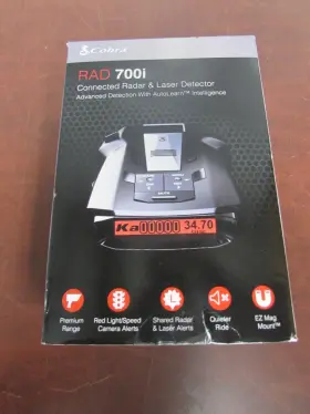 700i Cobra 028377108198 Rad Connected Radar And Laser Detector 24e
