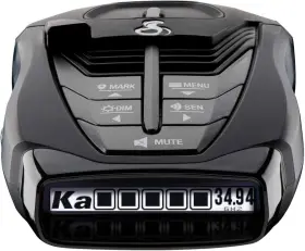 480-i Cobra Ka Band Radar Detector Audio/visual Alerts Mute Dim Sensitivity