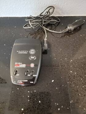 Cobra 504002089 360 Laser Superwide Radar Detector Bdl-450sv Car Plug-in Tested Working