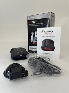 Cobra Bn23700isc100obd Rad 700i Laser Radar Detector And Sc100 Smart Dash Cam