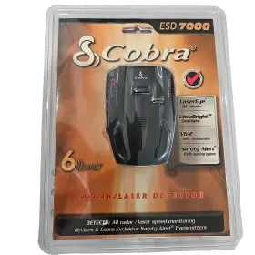 Db4099717 Cobra Esd 7000 Radar/laser Detector Lasereye 360 Detection Ultrabright Display