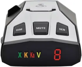Cobra Electronics 028377107207 Rad 350 Laser Radar Detector - Long Range False Alert Filter Oled Displa
