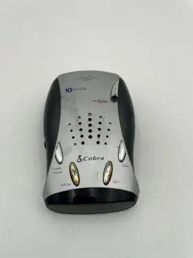 Esd-9215 Cobra Radar Laser Detector Black And Silver 10-band Needs Adapter