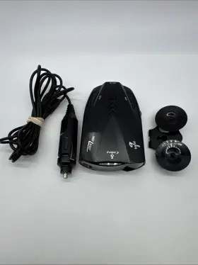 Esd-9270 Cobra Rare Esd 9270 Laser Radar Detector - 9 Band With Vehicle Charger / Power