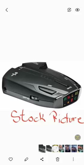Esd7570 Cobra Esd 7570 9-band Performance Radar/laser Detector With 360 Degree Detection