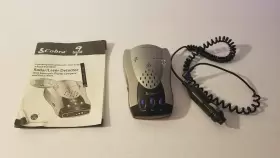 Esd9850 Cobra Radar Laser Detector 9 Band With Car Charger And Owners Manual Parts