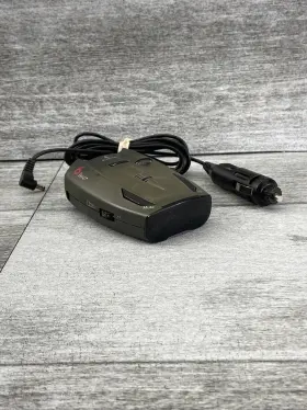 Cobra Pro-7080 Model No. 6 Band 360 Laser Radar Detector With Charger Works