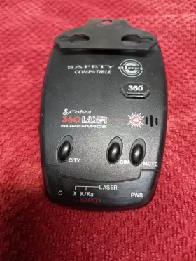 Rdl214sw Cobra Trapshooter Super Wide Band Radar Laser Detector Vintage