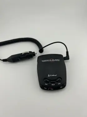 Rsa-250m Cobra Radar Detector Safety Alert Traffic Warning System And Power Supply