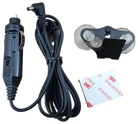 Spx6000 Cobra Radar Detector Suction Cup Mount Bracket And Power Cord