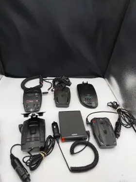 Ew-101 Cobra Uniden Early Warning Bel Lot Of 6 Radar Detectors Tested All Power On