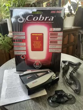Xrs-9630 Cobra Xrs 9630 Ultra Performance 12-band Digital Radar/laser Detector Working