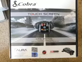 Xrs-9970g Cobra Touch Screen Xrs 9970g 15 Band Laser Radar Camera Detector - Untested