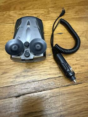 Cobra Xrs9675 Xrs 9675 Radar Detector 360 Laser 12 Band With Power Cable
