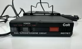Rd767 Colt Vtg Dual Superheterodyne Circuit Radar Detector