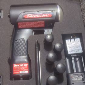 Decatur 02957 Genesis-vp Directional Radar Speed Gun With Charger And 6 Batteries Case