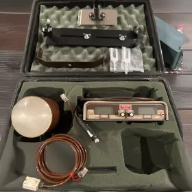 7715 Decatur Vintage Lot Radar With Doppler Cables Charger Mount Tuning Forks
