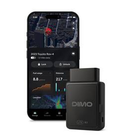 Dimo R1-lte Gps Vehicle Tracker With Real-time Location Obd2 Wireless Scanner Ai-