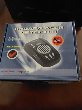 Ew-3001 Early Warning Radar/laser Detector With Box And Manual Nos